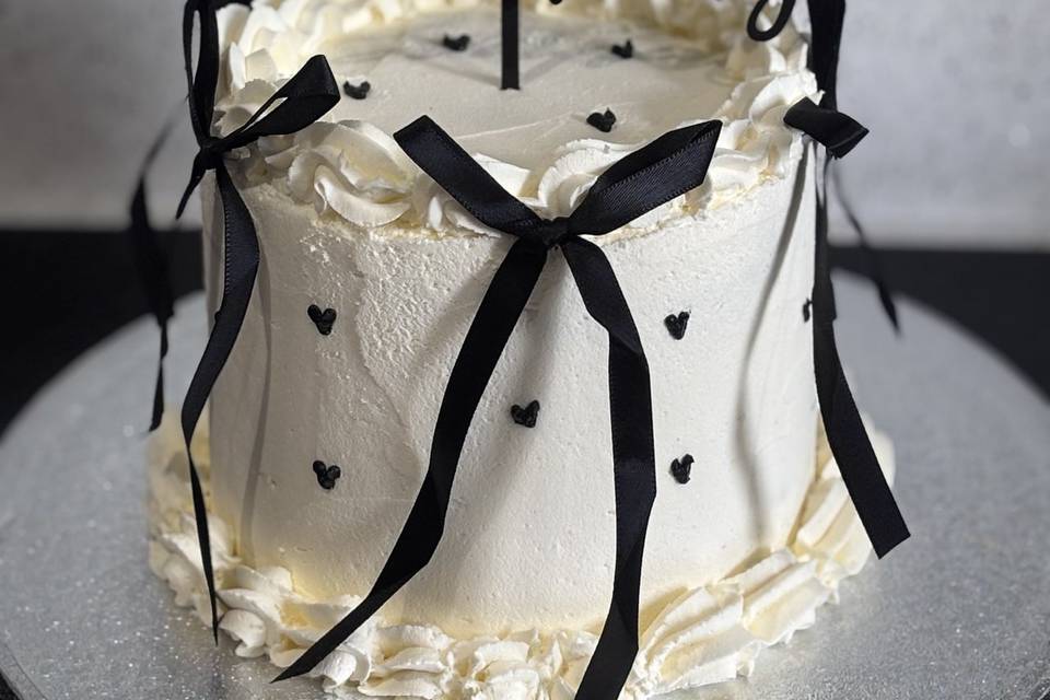 Black Heart cake