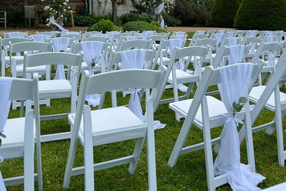 Outdoor ceremony