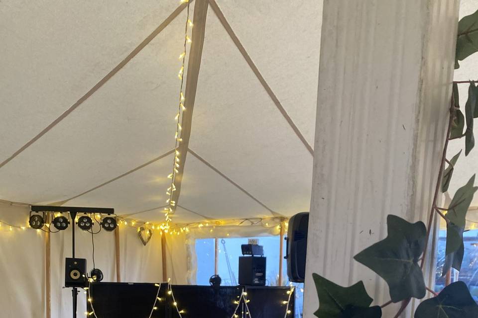 Marquee wedding