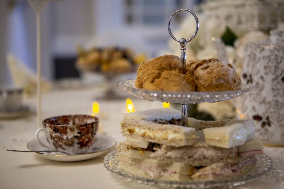 Vintage Afternoon Tea Set-up