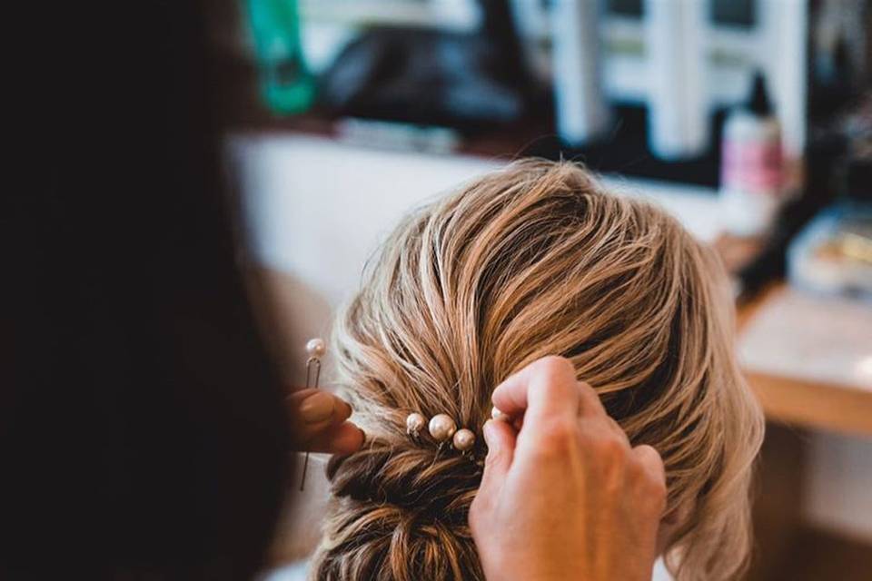 Soft, textured bun