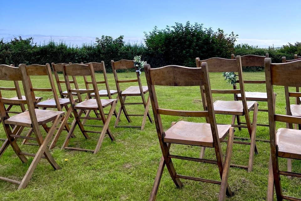 Vintage Folding Chairs