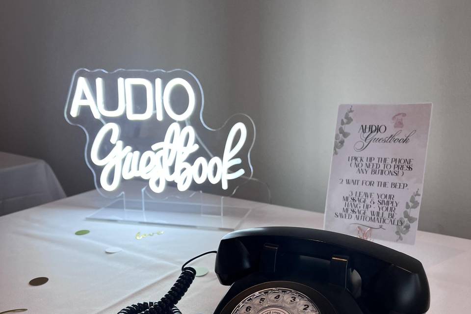 Audio Guestbook