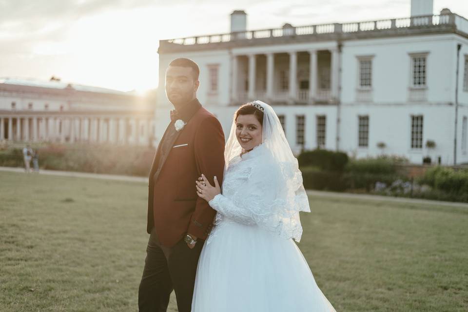 Couple photoshoot in Greenwich