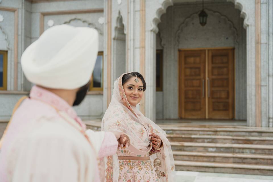 Beuatiful Sikh couple shoot