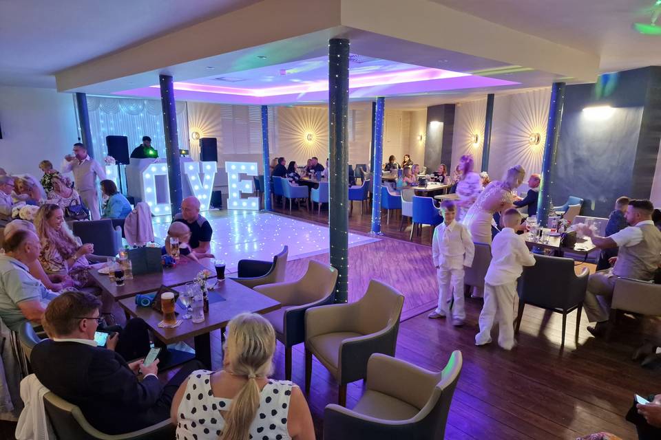 Bar/Club Area for Wedding 2