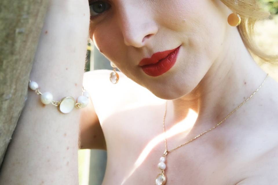 Red Lip Bridal