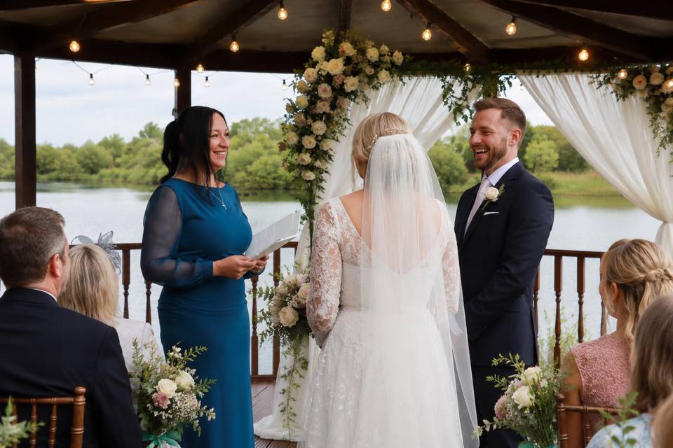 Ceremony & humour = Joy