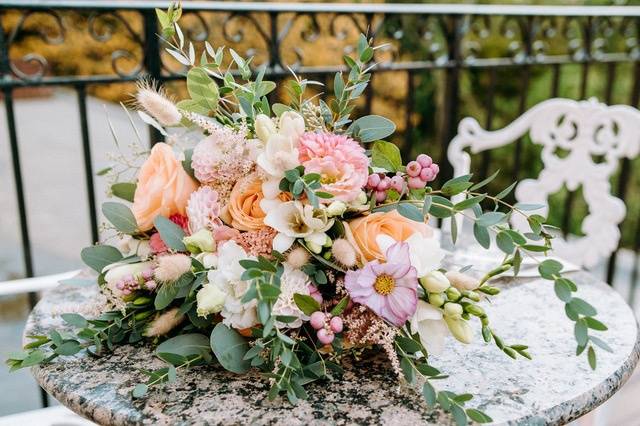 Late Summer Bridal bouquet