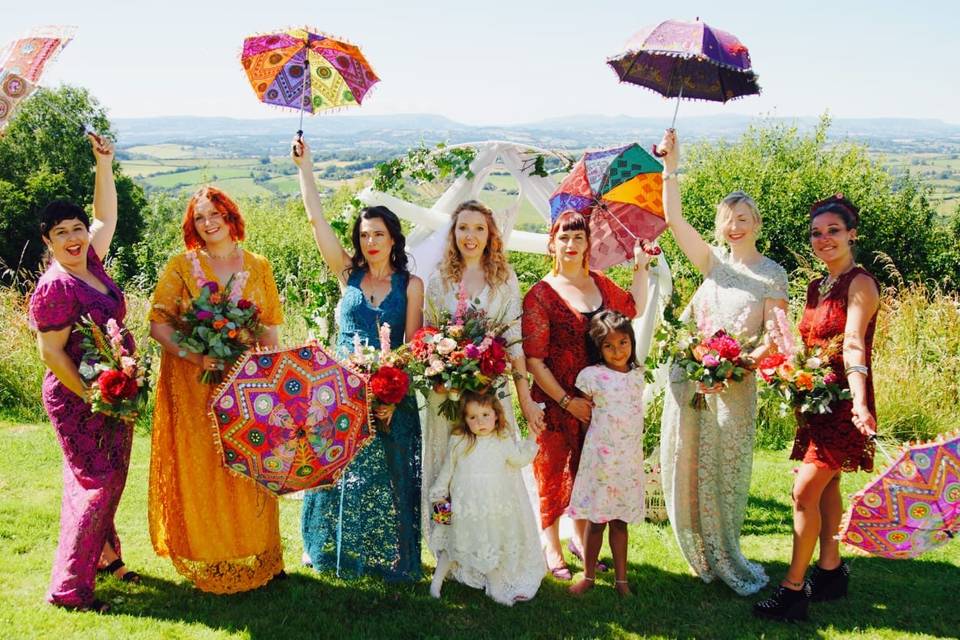 Heatwave wedding!