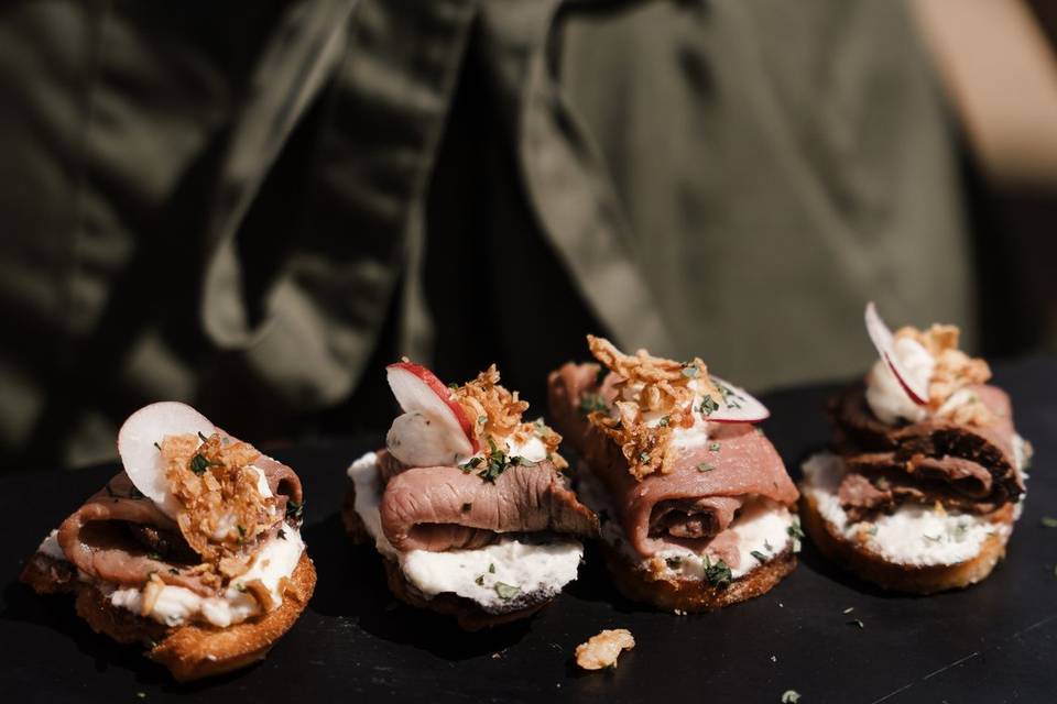 Canapés sevice
