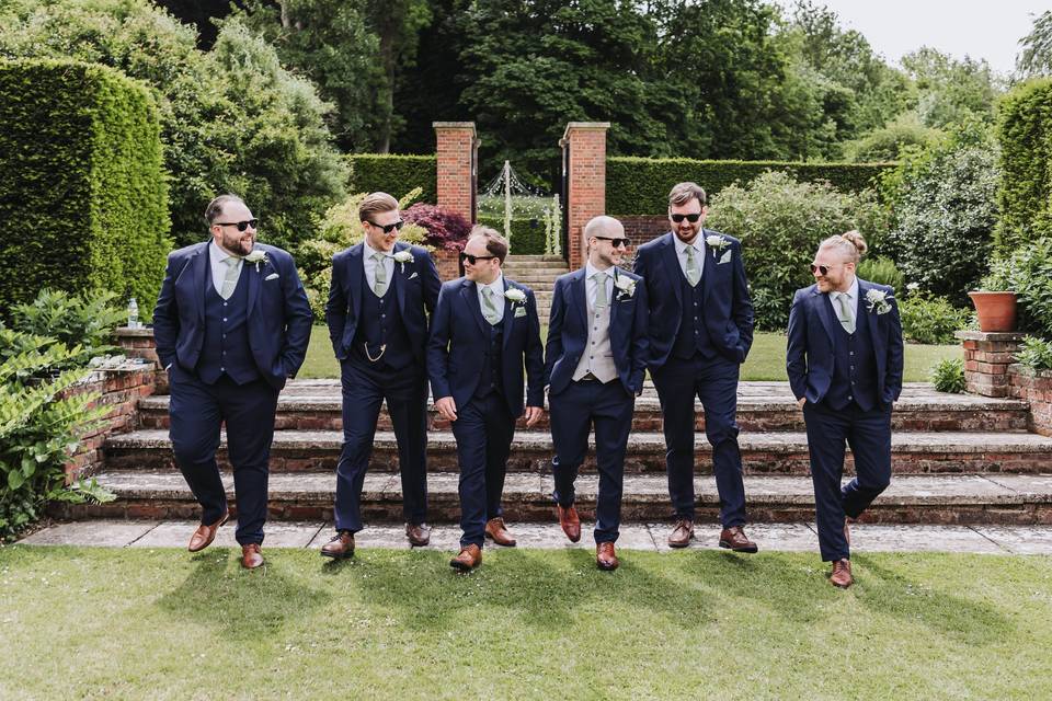The groomsmen