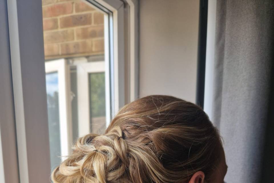 Bridal hairstyle