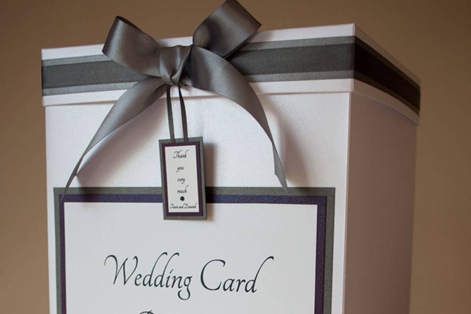 Wedding card post box