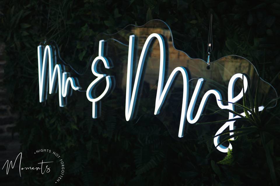 Mr & Mrs Neon