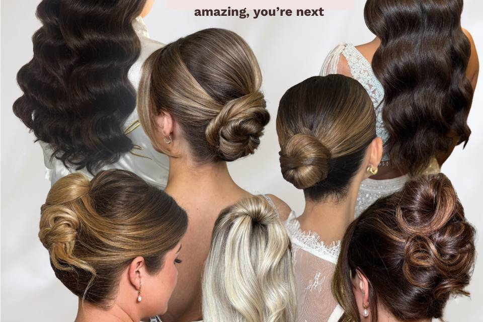 Bridal hair by Sharon