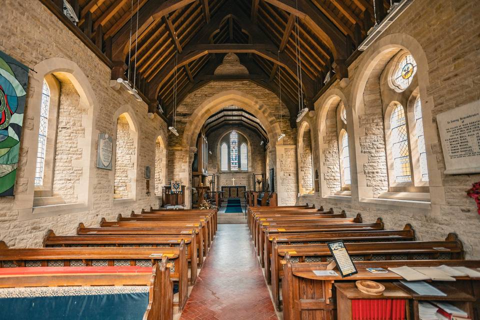 Beautiful church ceremony