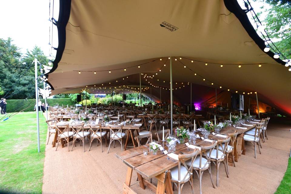 Stretch Tent & Feasting Tables