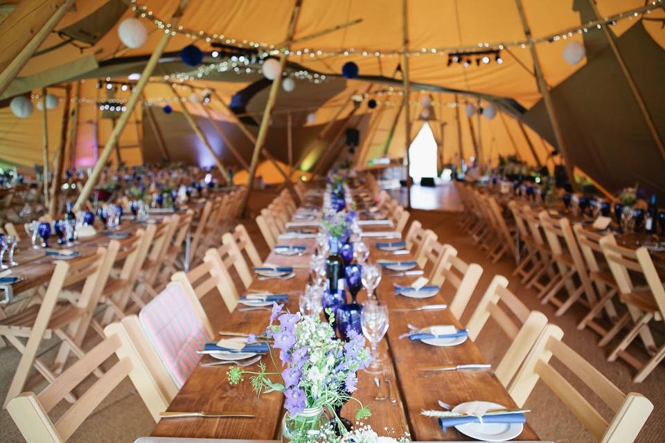 Tipi Rustic Interior