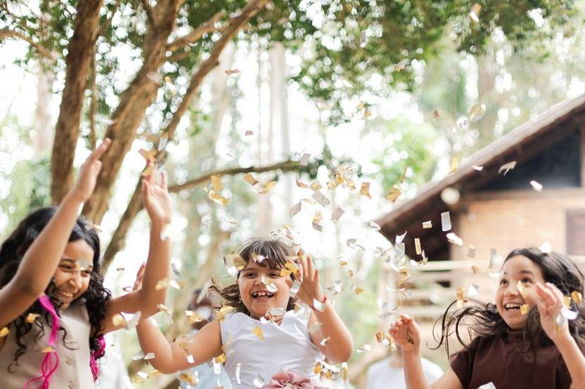 Wedding day fun