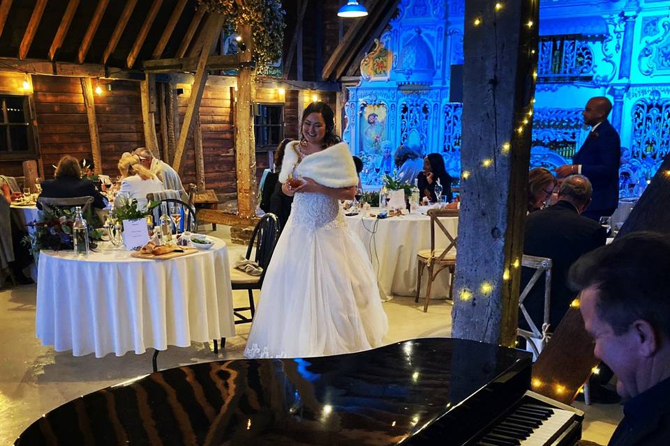 A beautiful winter wedding...