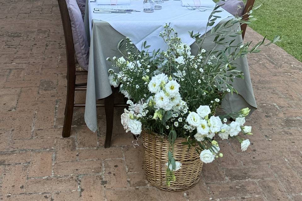 Table micro wedding