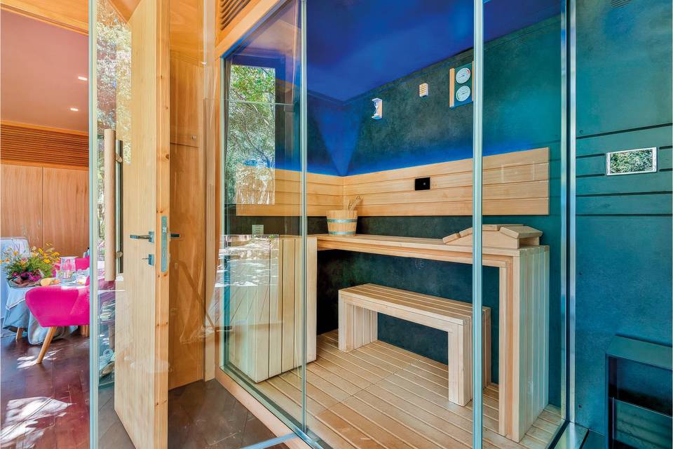 Spa circuit: Sauna