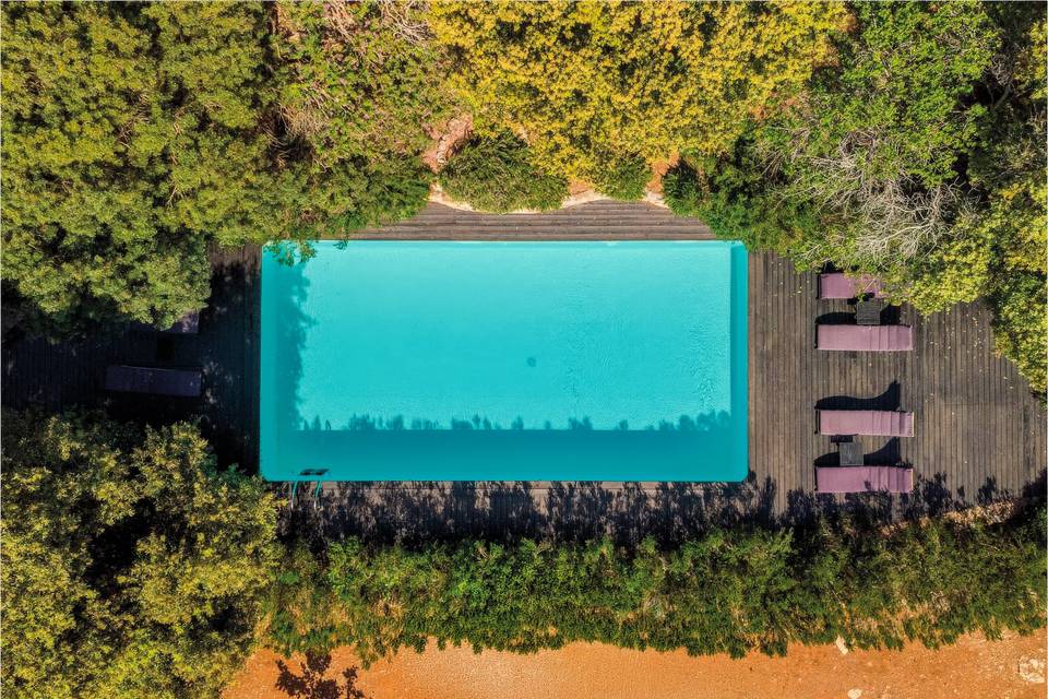 Pool from top