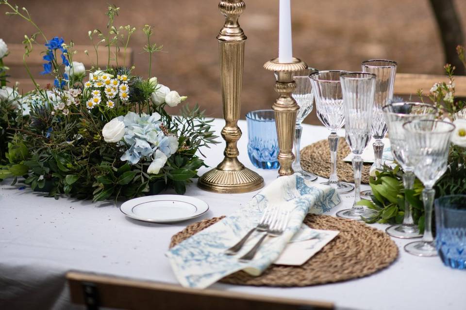 Detail of table