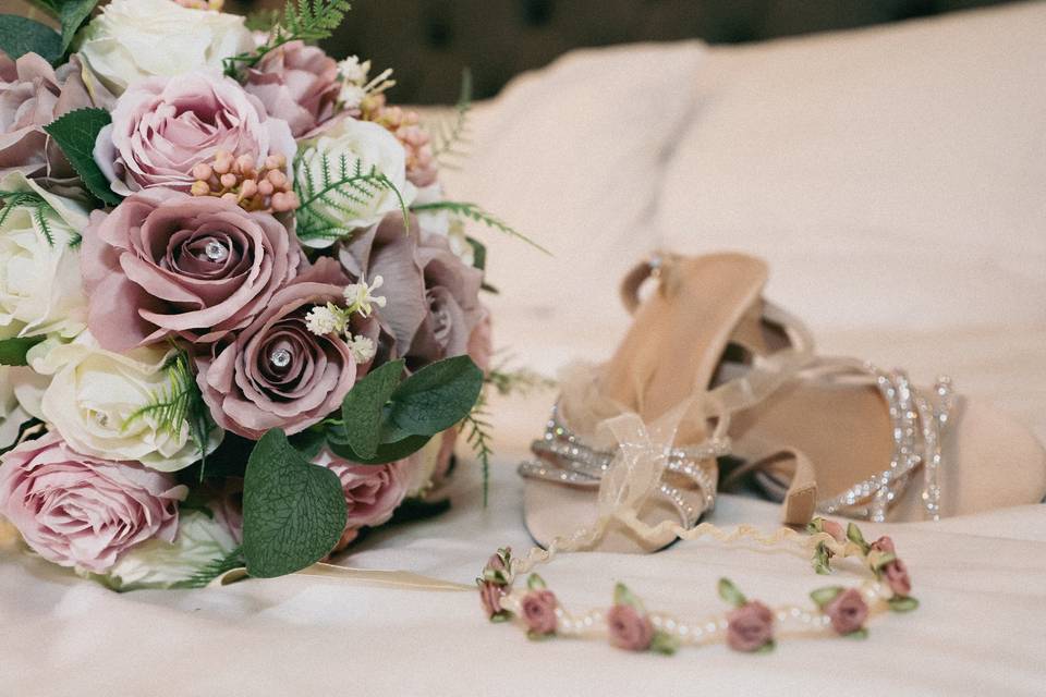 Flowers and shoes