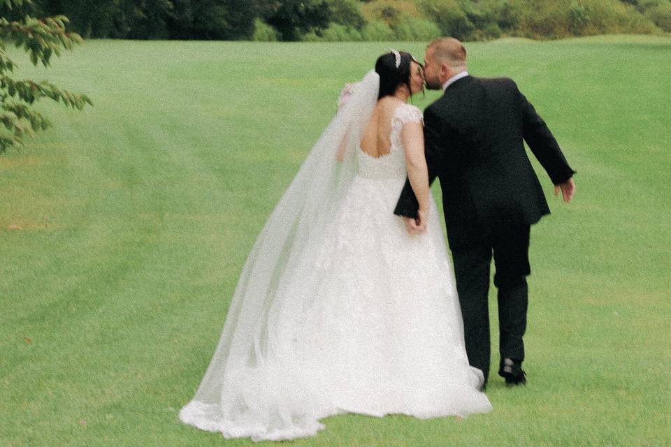 Golf course wedding