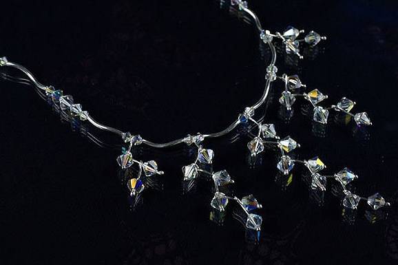 Swarovski Crystal Necklace Set
