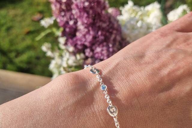 Initials and Birthstones