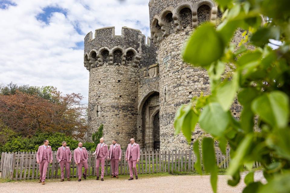 Groomsmen turrets