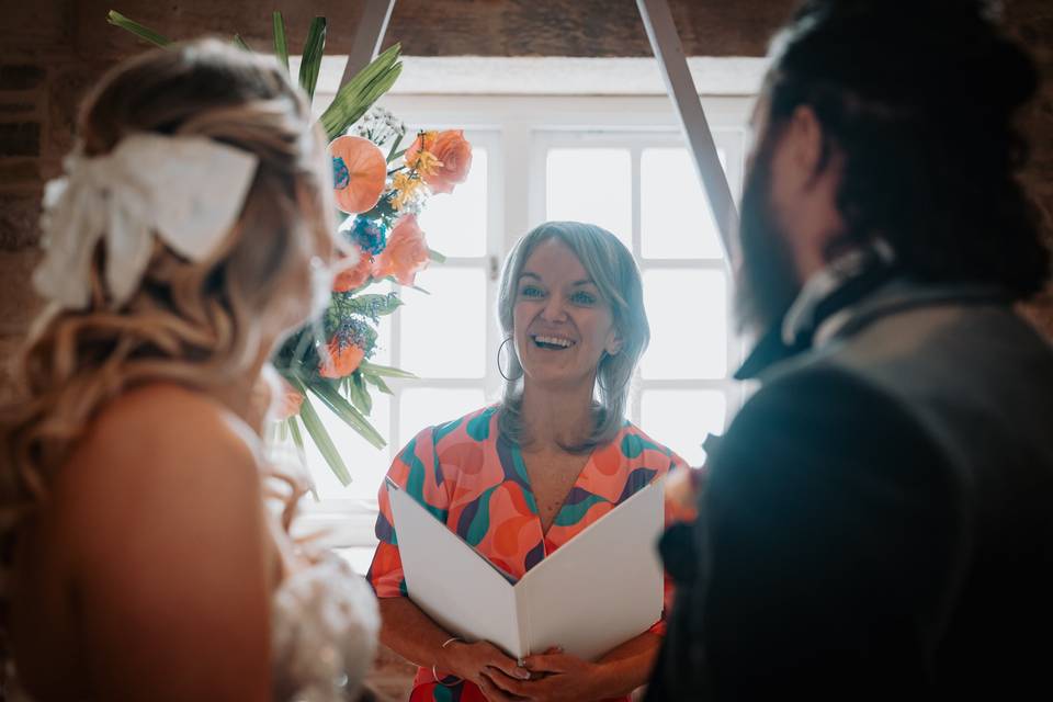 Friendly bespoke ceremonies