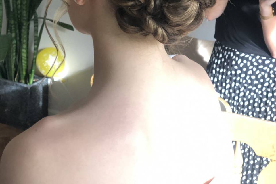 Bridal hair