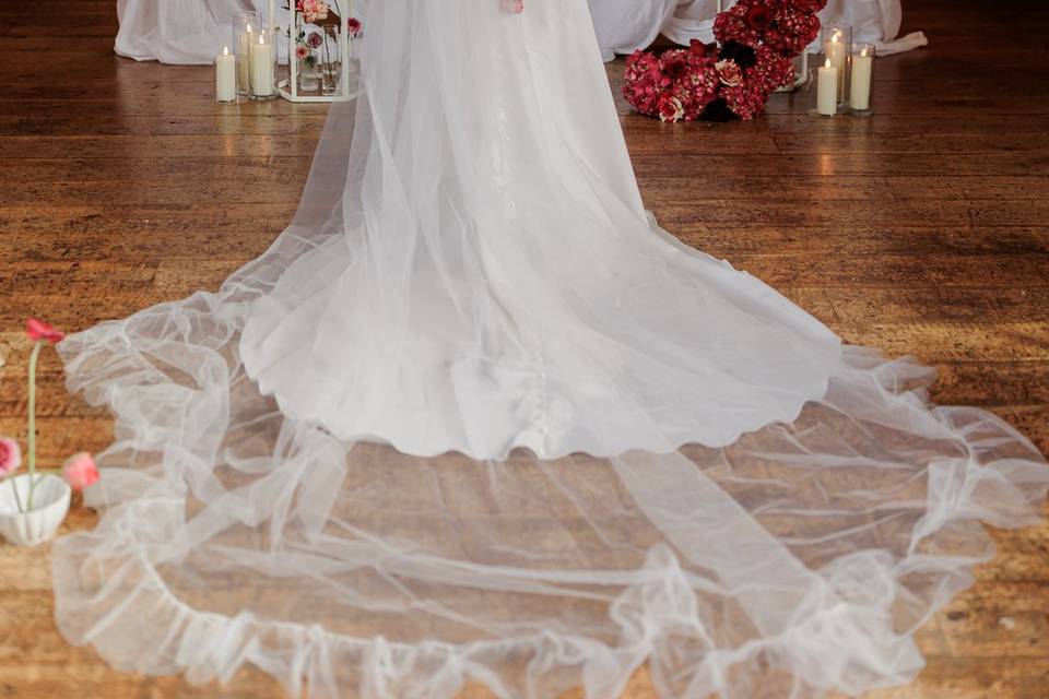 Fabric statement backdrops