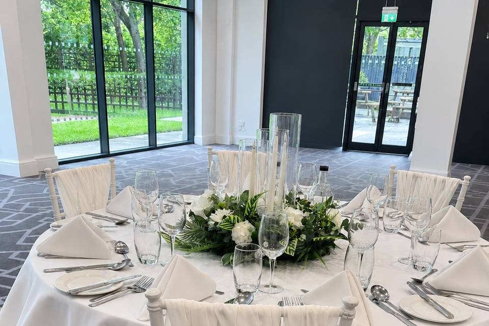 Chairs with elegant styling