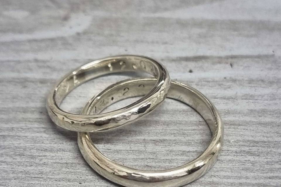 Recycled Gold Wedding Bands