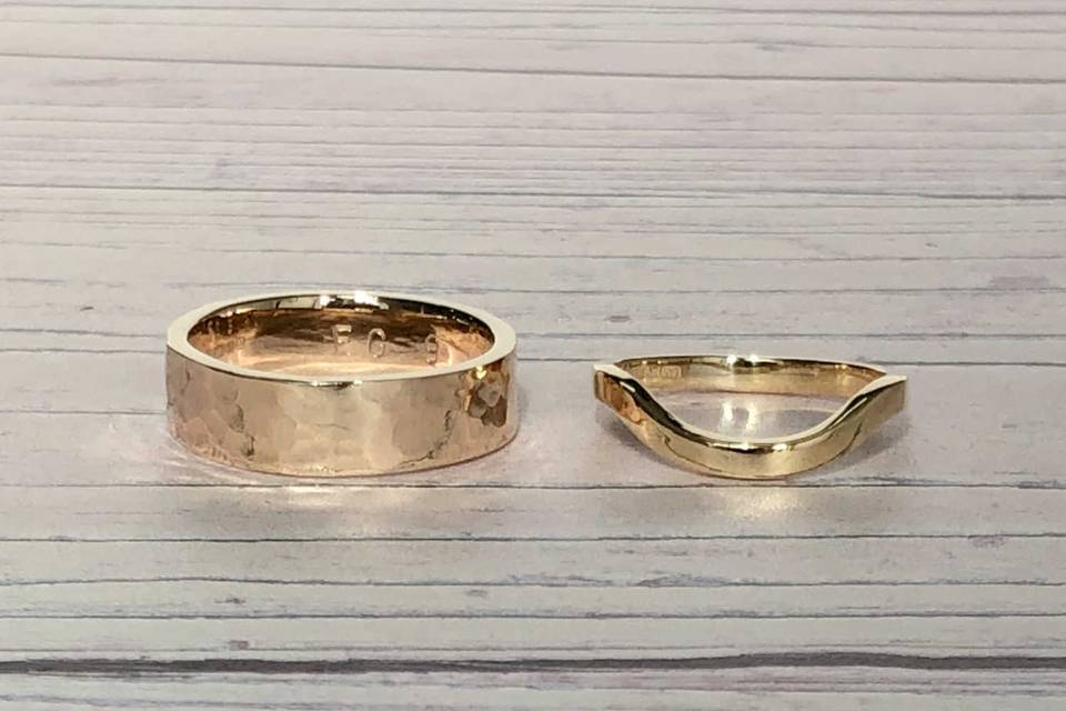 Curved Wedding Band