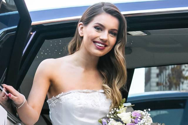 Bride Arriving in Luxury