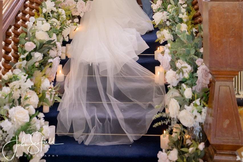 WEDDING STAIRCASE