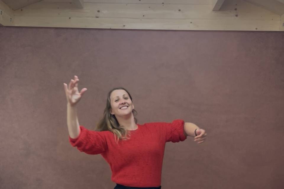 Danielle teaching online