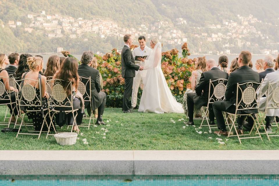 Ceremony at Lake Como
