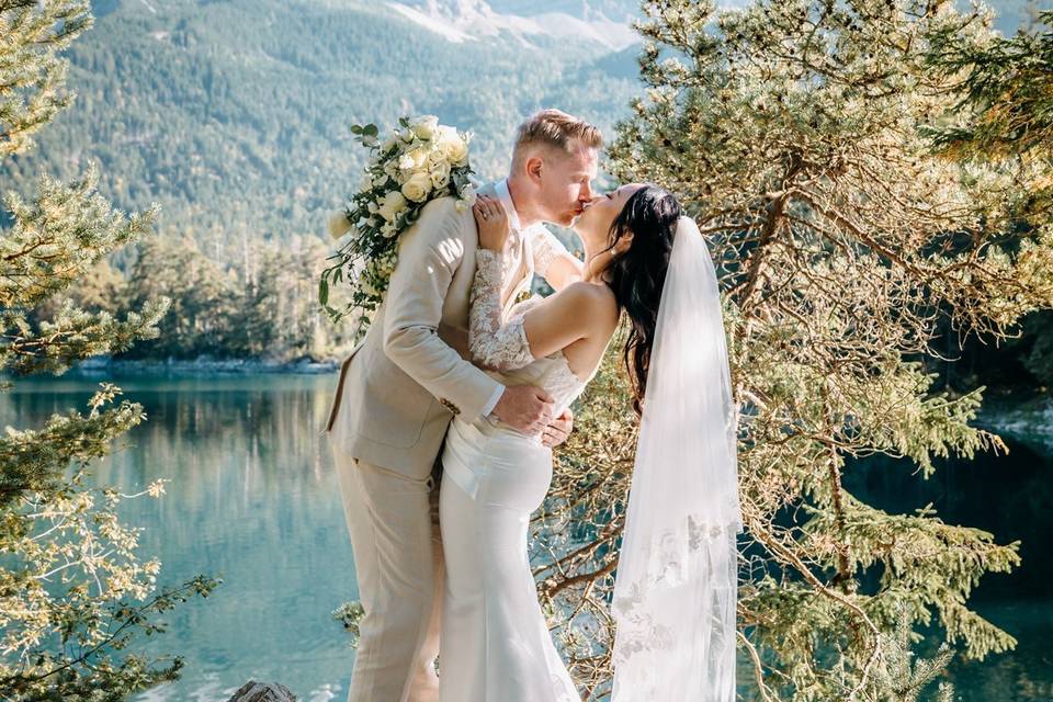 Mountain elopement