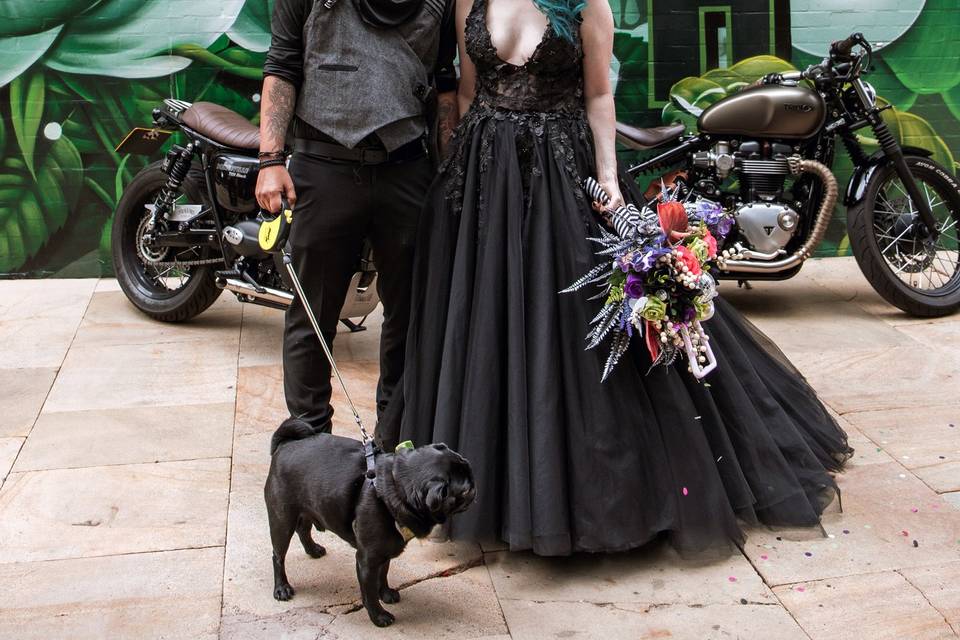 The Beetle juice wedding