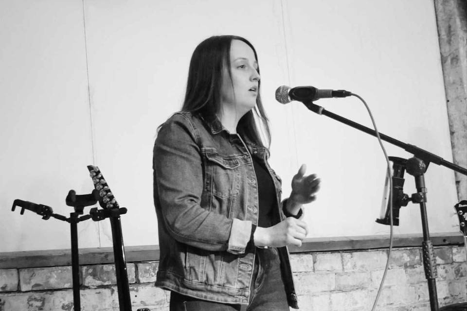 Singing at chews yard