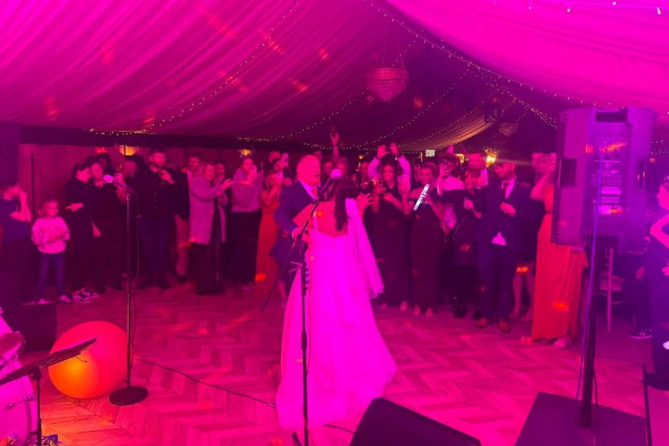 Marquee wedding