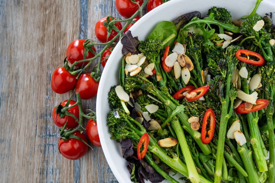 Grilled Tenderstem with Chilli
