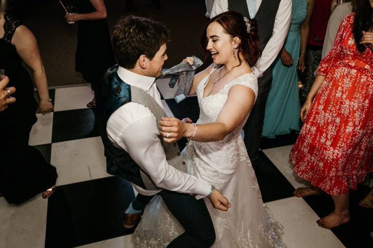 First dance with a difference!